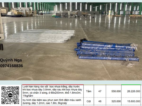 Báo giá lưới thép hàn 60x200 tại Bình Phước T4/2026