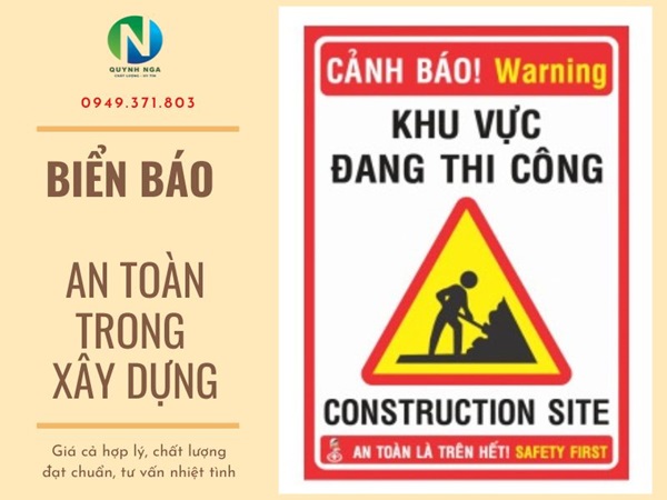 Biển Báo An Toàn Trong Xây Dựng