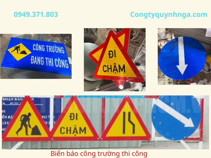 Bộ biển báo an toàn thường sử dụng