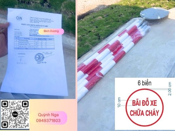 Biển báo bãi đỗ xe chữa cháy tại dự án Bàu Bàng, Bình Dương T3/2026 Biển báo bãi đỗ xe chữa cháy tại dự án Bàu Bàng, Bình Dương T3/2026