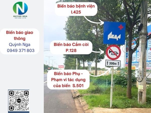Đặc điểm nhận biết biển báo bệnh viện 