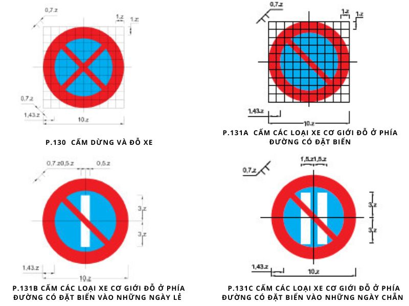 Biển báo cấm dừng đỗ