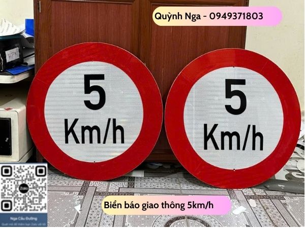 Tìm Hiểu Về Biển Báo Giao Thông 5 Km/H 