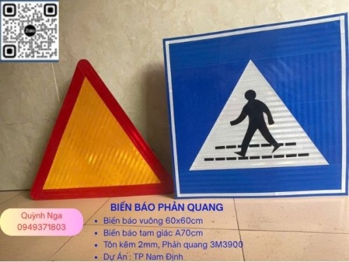 Biển Báo Giao Thông Tại Nam Định – Cấu Tạo và Báo Giá 
