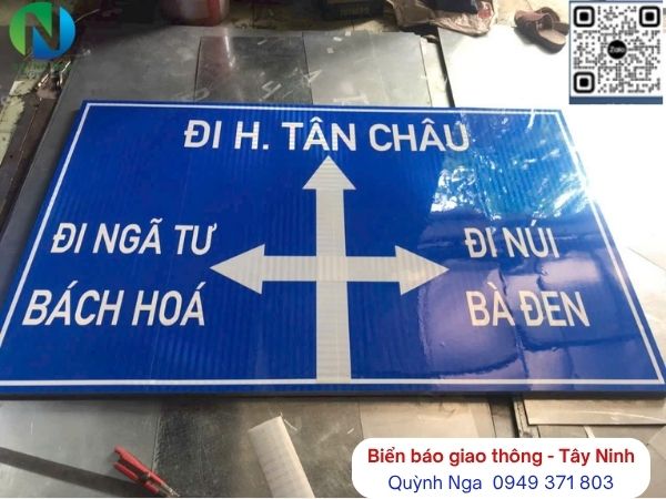 Quỳnh Nga 0 Cung Cấp Biển báo Giao thông cùng Hộ lan tôn sóng tại Tây Ninh