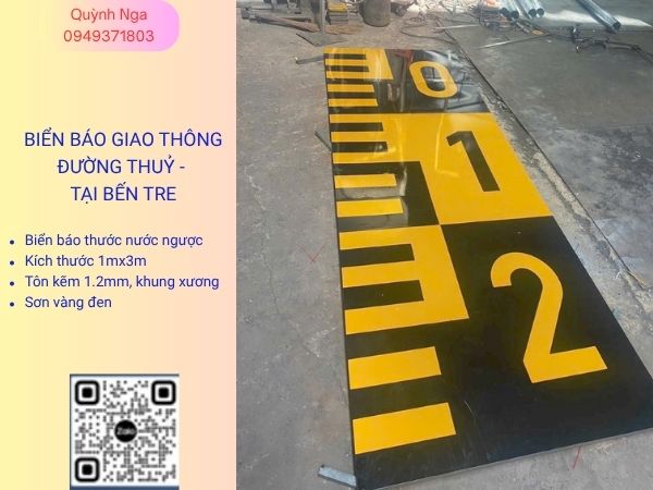 Biển báo giao thông đường Thuỷ tại Bến Tre Biển báo giao thông đường Thuỷ tại Bến Tre