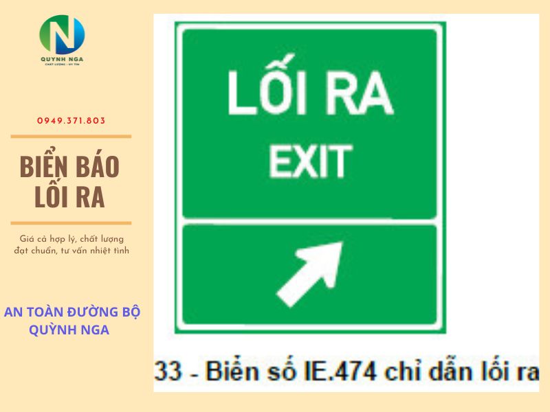 Chỉ dẫn lối ra IE.474