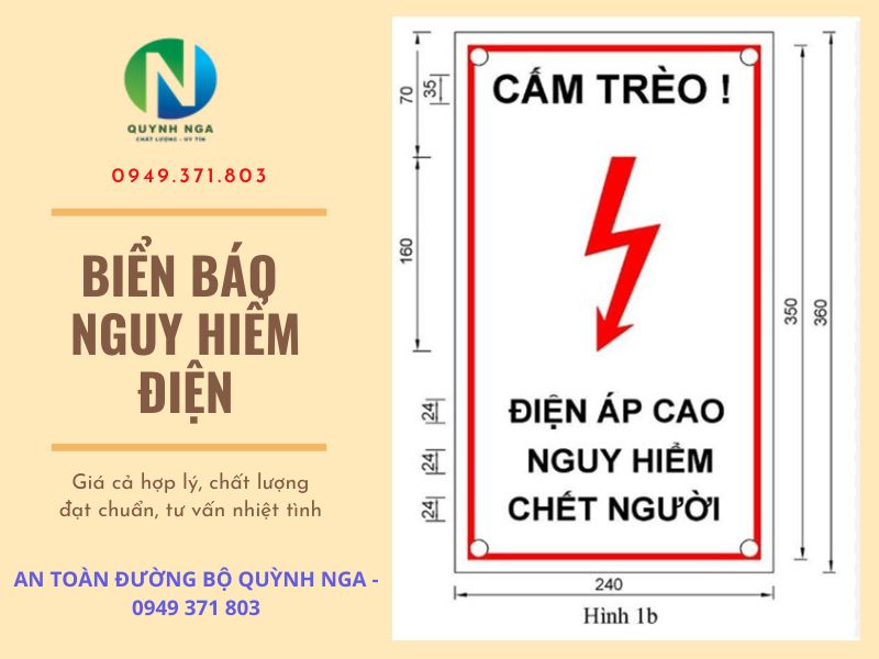 Biển báo nguy hiểm điện, An toàn điện