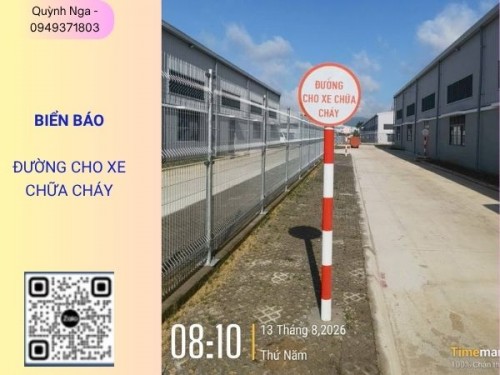 Biện Pháp Thi Công Biển Báo Bãi Đỗ Xe Chữa Cháy Đúng Kỹ Thuật