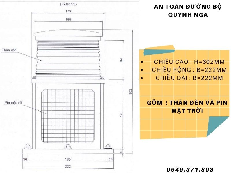 Cấu tạo đèn BH140A