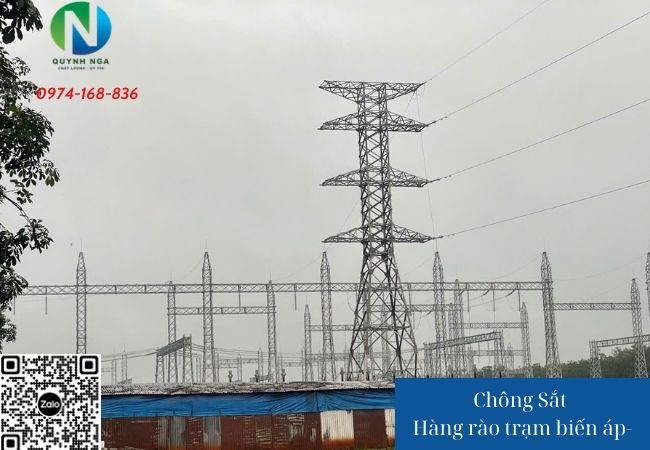 Công ty Quỳnh Nga - đơn vị Cung Cấp Chông Sắt cho hạng mục Trạm biến áp trên toàn quốc