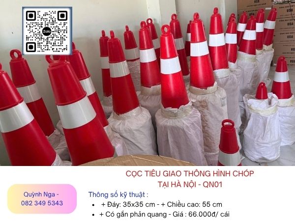 Cọc tiêu giao thông hình chóp mã QN01 tại Hà Nội Cọc tiêu giao thông hình chóp mã QN01 tại Hà Nội