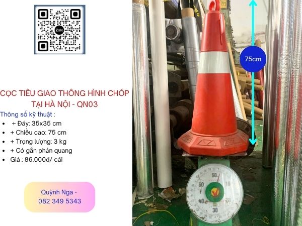 Cọc tiêu giao thông 75cm Cọc tiêu giao thông 75cm