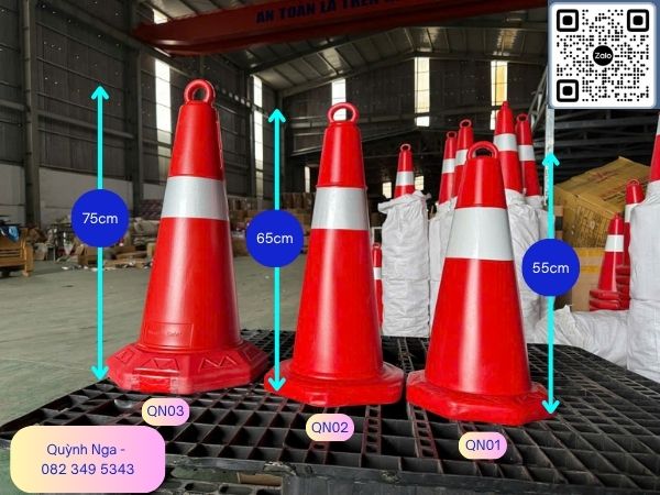 Mẫu cọc tiêu giao thông hình chóp tại Hà Nội Mẫu cọc tiêu giao thông hình chóp tại Hà Nội