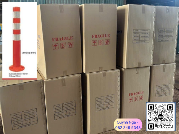 Cọc tiêu giao thông đóng quy cách 12 cọc/ thùng - Quy cách thùng 66x45x84cm Cọc tiêu giao thông đóng quy cách 12 cọc/ thùng - Quy cách thùng 66x45x84cm