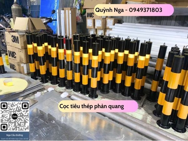 Cung cấp cọc tiêu thép phản quang tai dự án nhà máy TP Hồ Chí Minh