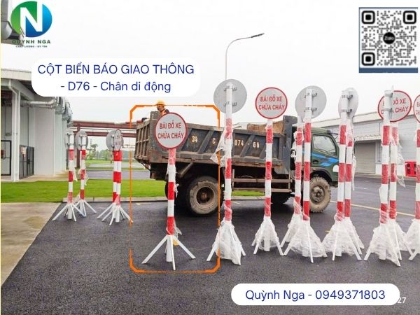 Cột biển báo giao thông dạng di động
