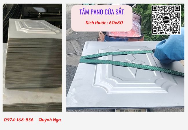 Giao hàng tấm pano cửa sắt cùng phụ kiện cửa sắt khác cho khách hàng tại Tp Thủ Đức, TP Hồ Chí Minh