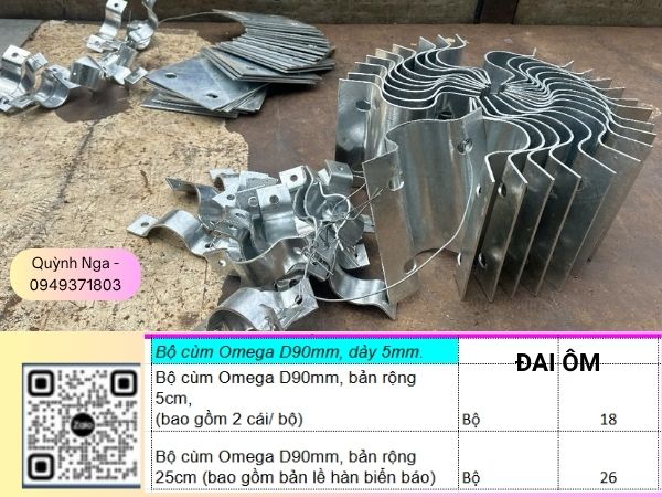 Đai ôm biển báo dành cho cao tốc - Mạ kẽm nhúng nóng Đai ôm biển báo dành cho cao tốc - Mạ kẽm nhúng nóng
