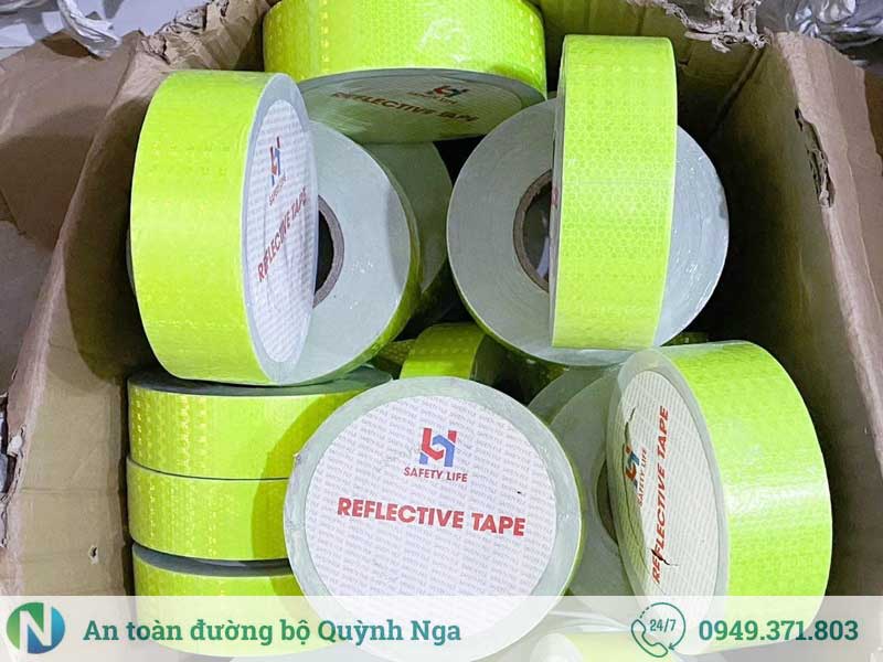 Dây cảnh báo phản quang xanh