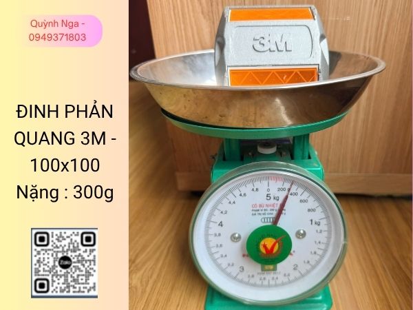 Đinh phản quang 3M-100x100 - nặng 300g