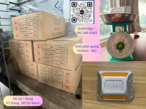 Đinh phản quang HIQ tại dự án Bình Định