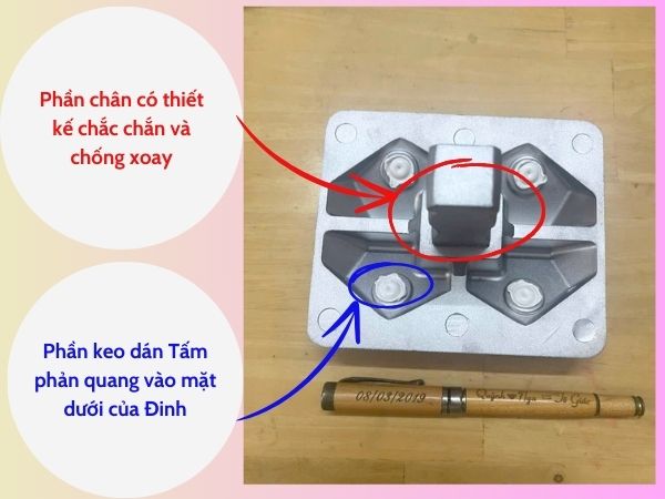 Đặc điểm nôi trội của đinh phản quang Azuma