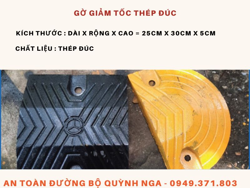 Gờ giảm tốc thép đúc