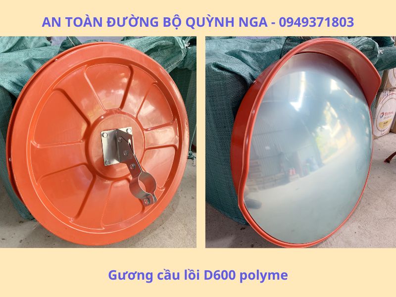 Gương cầu lồi D600 polyme