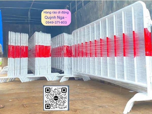 Hàng rào di động kích thước 2.5mx1.2m tại giao khách hàng ở Trà Vinh