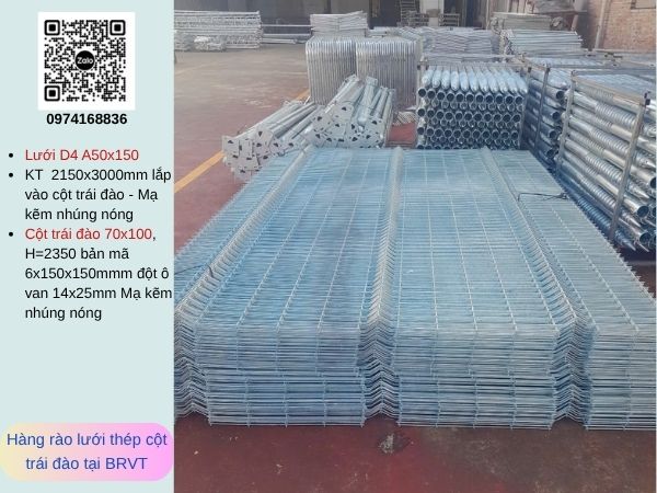 Lưới thép hàn cột trái đào tại Bà Rịa Vũng Tàu Lưới thép hàn cột trái đào tại Bà Rịa Vũng Tàu