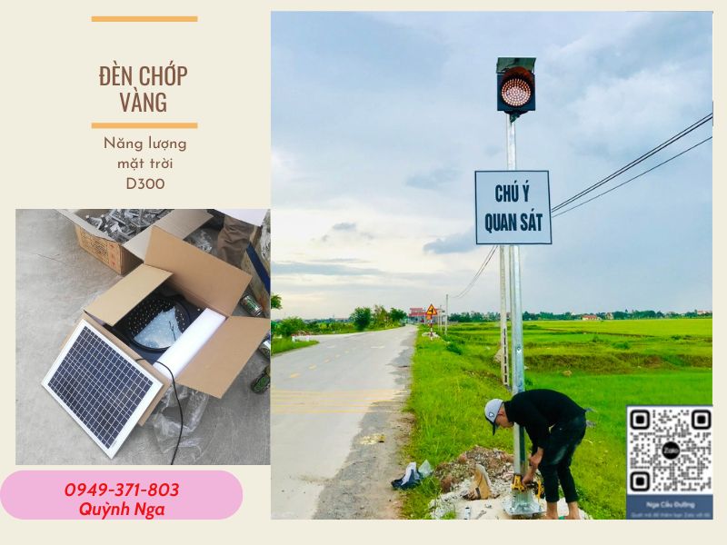 HÌnh ảnh đèn chớp vàng cảnh báo