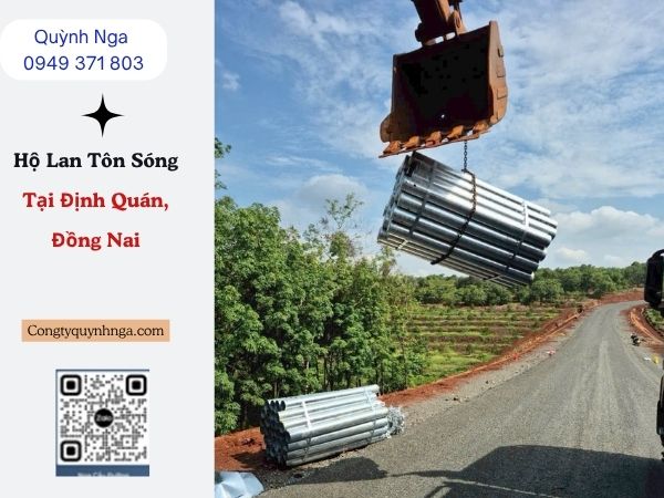 Hộ lan mềm tại Định Quán, Đồng Nai