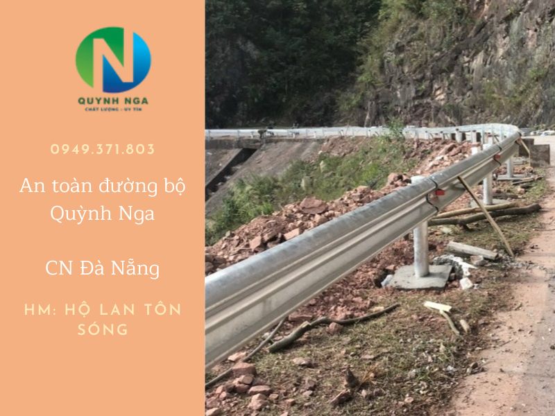 Hộ lan tôn sóng tại Đà Nẵng