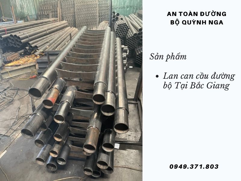 Lan Can Cầu, Hộ Lan Tôn Sóng, Biển Báo Giao Thông Tại Bắc Giang