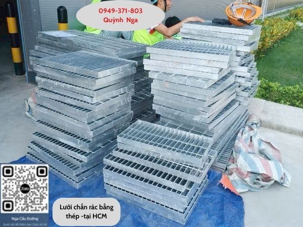 Cung cấp Lưới chắn rác Grating chất lượng tại nhà máy Khu Công Nghiệp tại Hồ Chí Minh