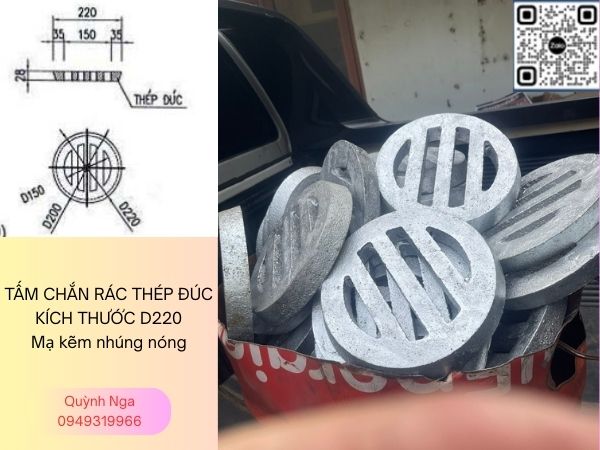 Lưới chắn rác bằng thép đúc mạ kẽm nhúng nóng tại Bình Thuận Lưới chắn rác bằng thép đúc mạ kẽm nhúng nóng tại Bình Thuận