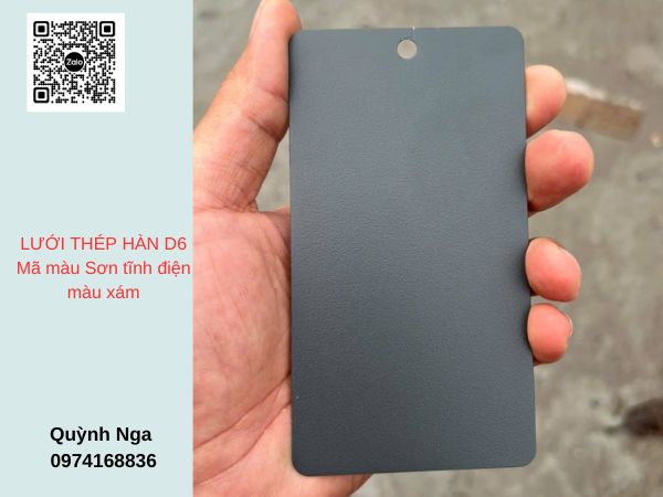 Thống nhất mã màu trước khi sản xuất - màu Xám Thống nhất mã màu trước khi sản xuất - màu Xám