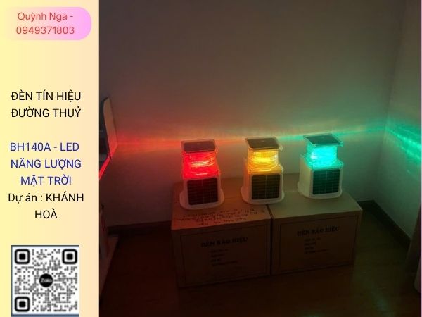 Màu sắc đèn tín hiệu đường thuỷ BH140A Năng lượng mặt trời khi hoạt động Màu sắc đèn tín hiệu đường thuỷ BH140A Năng lượng mặt trời khi hoạt động