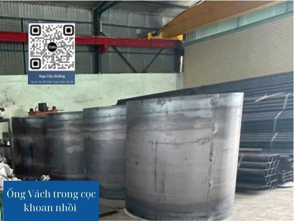 Cung cấp ống vách tong cọc khoan nhồi tại dự án Tại TP Hồ Chí Minh