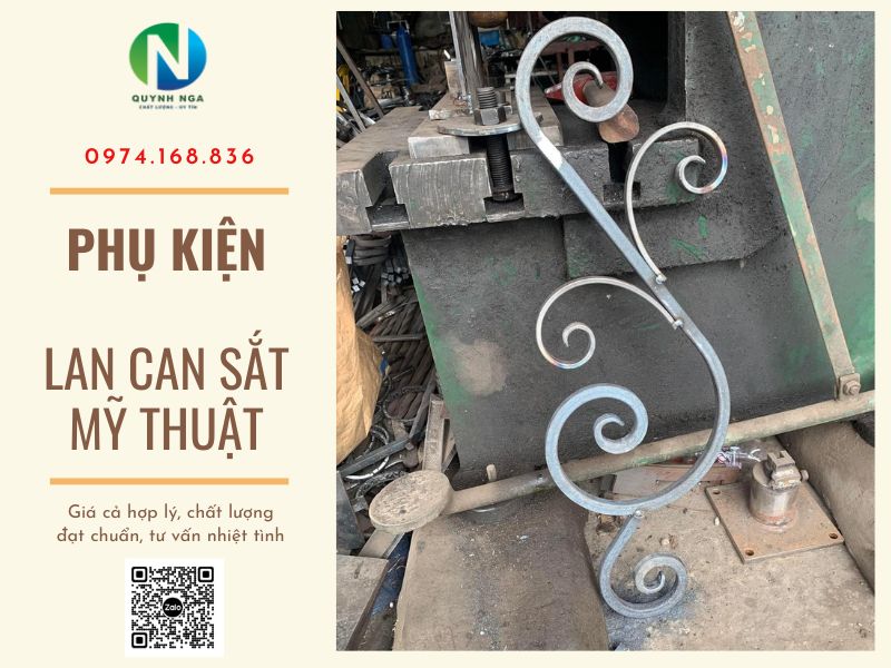 Phụ kiện lan can sắt tại Đồng Nai