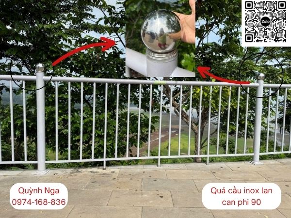 Ứng dụng trong hạng mục Lan can inox
