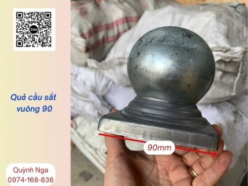 Quả cầu sắt rỗng –  Quả cầu sắt Lan can Phụ kiện trang trí sắt đẹp