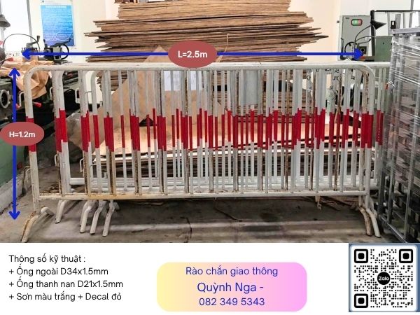 Hàng rào di động tại dự án Bình Dương