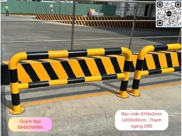 Rào chắn giao thông chống va chạm D114 tại các nhà máy, Khu Công nghiệp