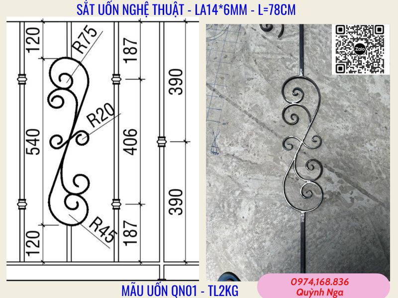 Sắt Uốn Nghệ Thuật - Mẫu Mã, Ưu Điểm Và Ứng Dụng