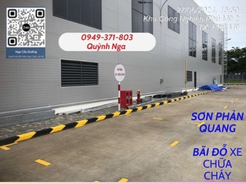 Sơn Phản Quang Bãi Đỗ Xe Chữa Cháy - Quy Định Và Loại Sơn