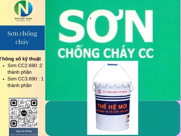 Công ty Quỳnh Nga cung cấp Sơn Chống Cháy Thế Hệ Mới trên Toàn Quốc