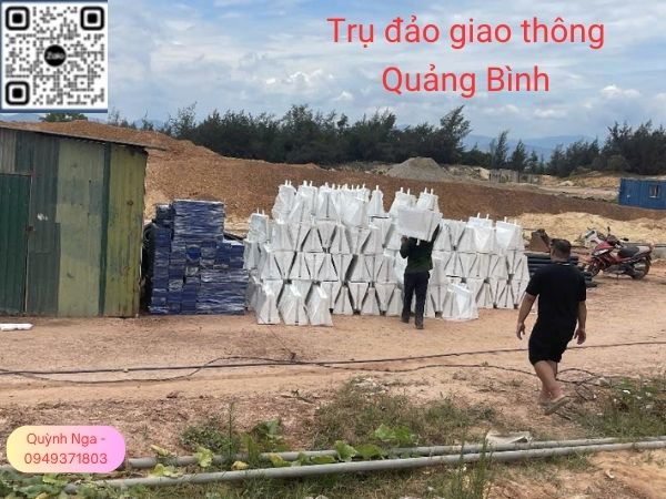 Trụ đảo giao thông tại dự án Quảng Bình T5/2026