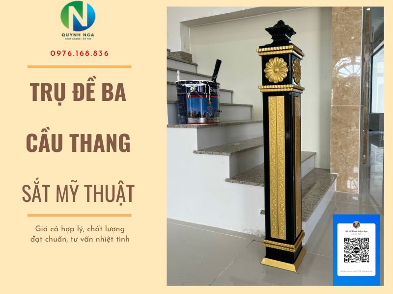 Trụ Đề Ba Cầu Thang Sắt Tại Tp Hồ Chí Minh